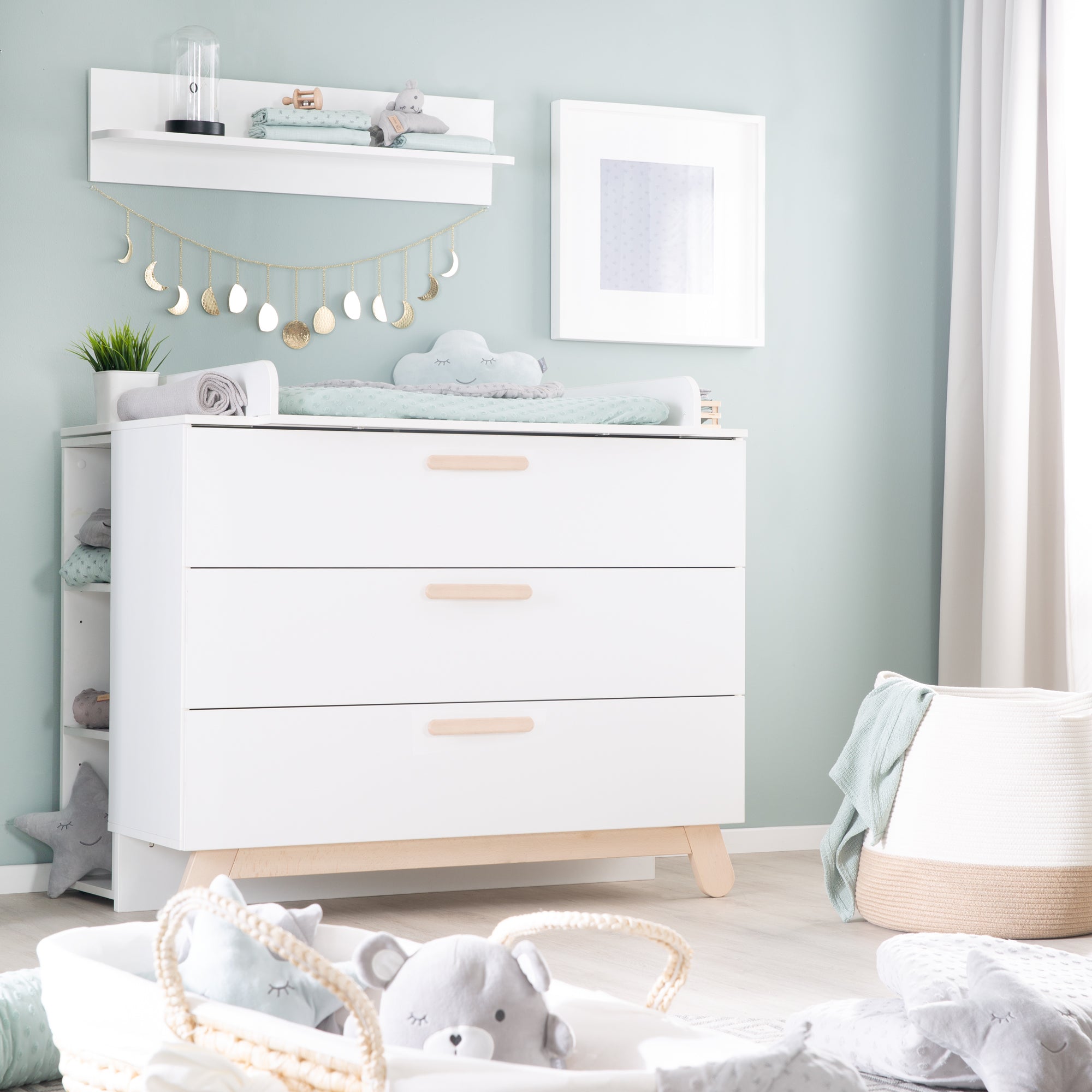 Roba Kinderzimmer 3-teilig inkl. Wickelansatz - Clara SONDERANGEBOT