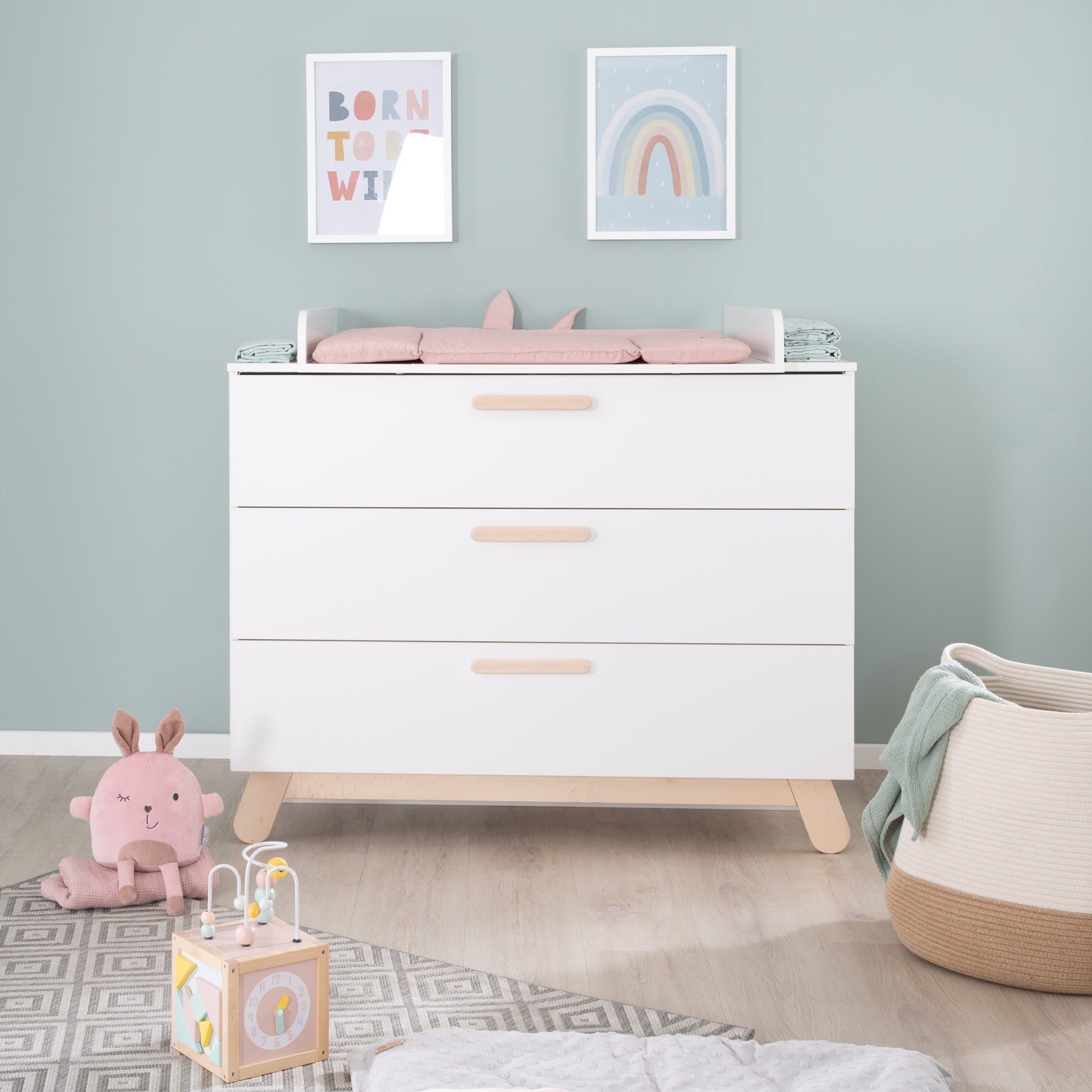 Roba Kinderzimmer 3-teilig inkl. Wickelansatz - Clara SONDERANGEBOT
