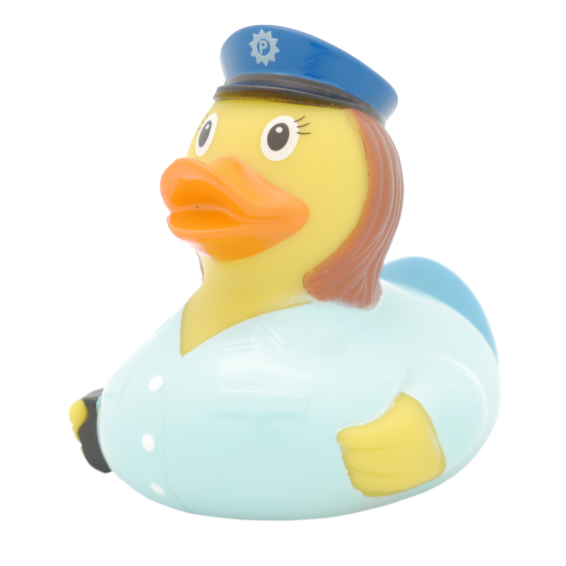 Lilalu Ente Polizist und Polizistin