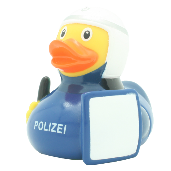 Lilalu Ente Polizeieinsatz