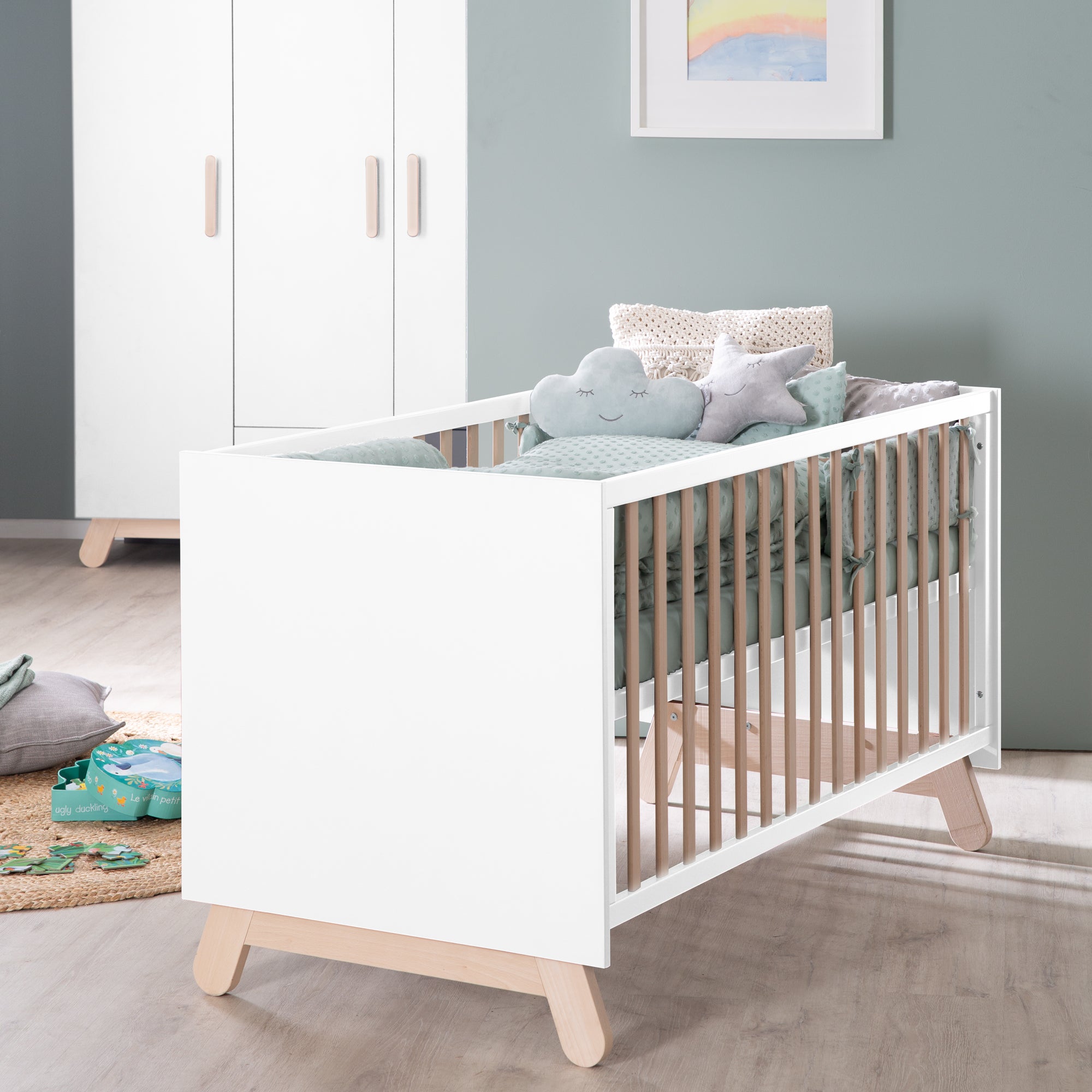 Roba Kinderzimmer 3-teilig inkl. Wickelansatz - Clara SONDERANGEBOT