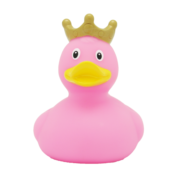 Lilalu Ente mit Krone