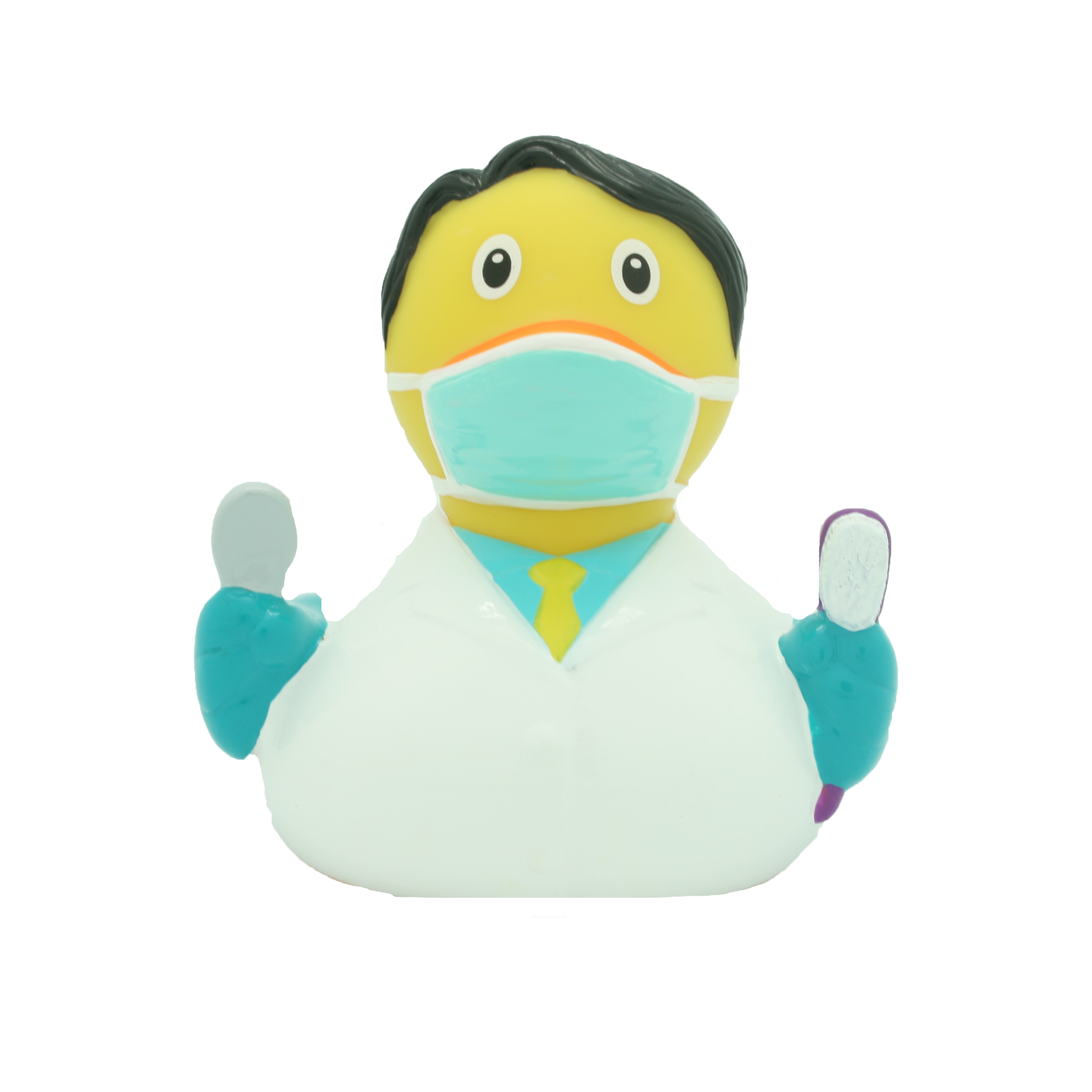 Lilalu Ente Zahnarzt