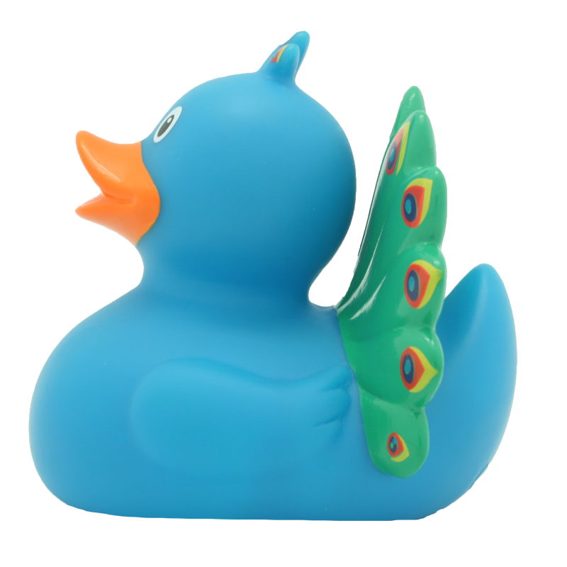 Lilalu Ente Pfau