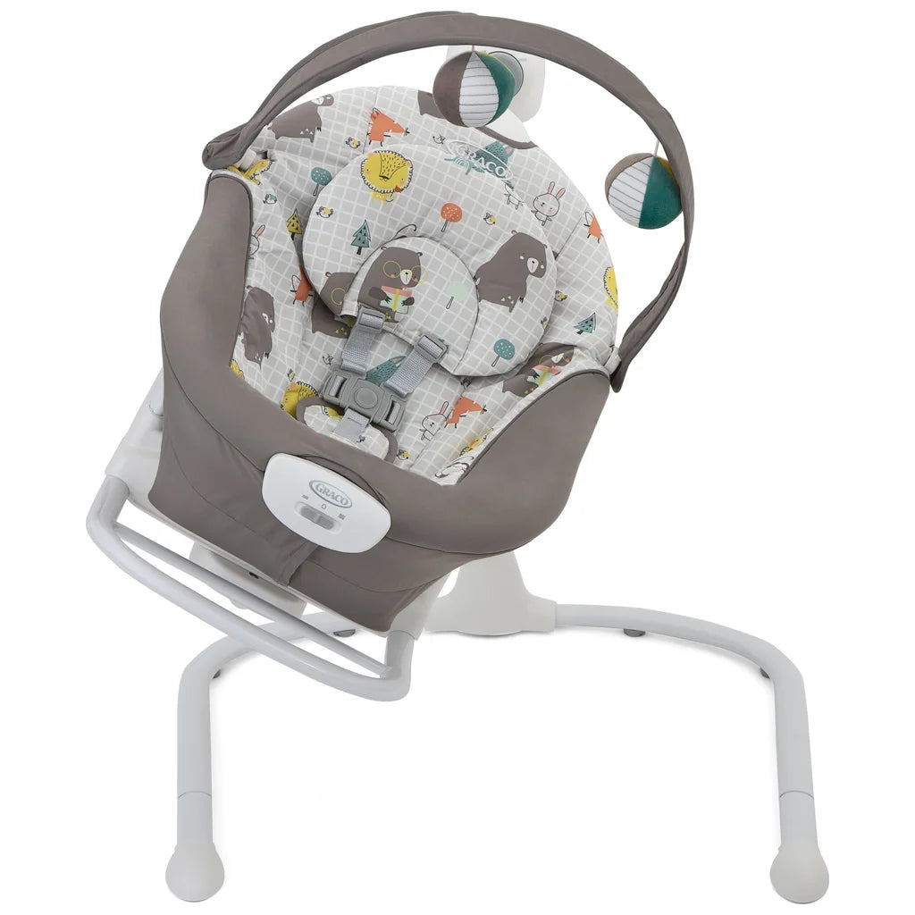Graco Duet Sway 2in1 Swing and Rocker - BEAR TALES