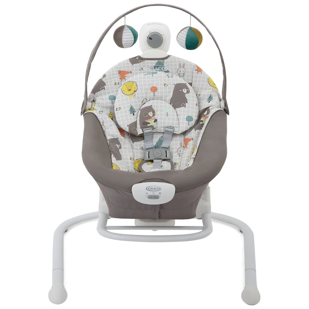 Graco Duet Sway 2in1 Swing and Rocker - BEAR TALES