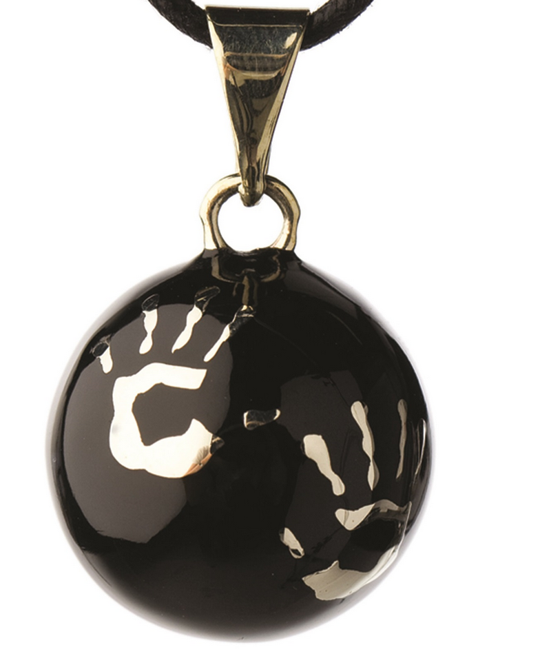 Nature & Balance Bola Beruhigungskugel, Hände schwarz