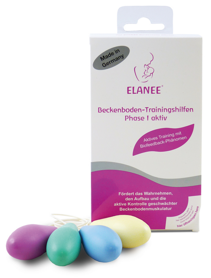 Elanee Beckenboden-Trainingshilfen, Phase I