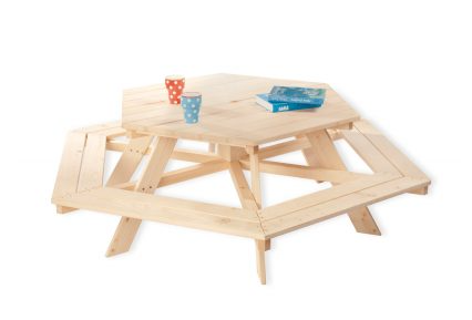 Pinolino Kindersitzgarnitur Nicki 6-Eck Lieferbar per sofort