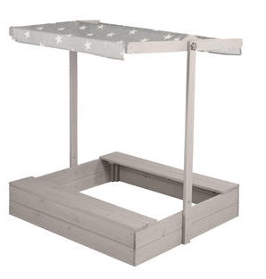 Roba Sandkasten mit Dach - Little Stars