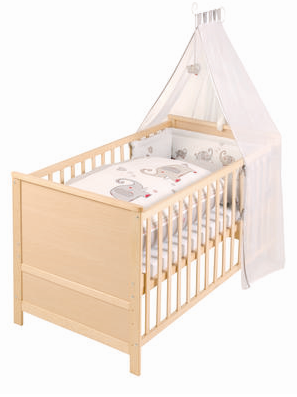 Roba Komplettbettset 70x140cm Buche - Jumbo twins SONDERAKTION- nur solange Vorrat