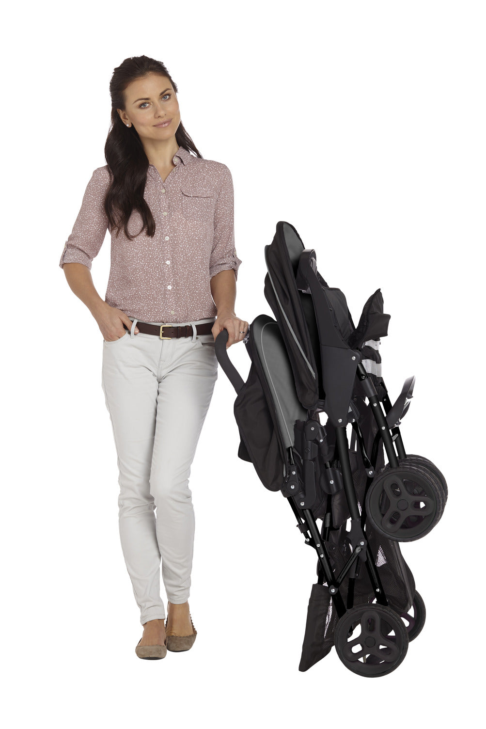 Graco Stadium Duo Geschwisterkinderwagen black grey