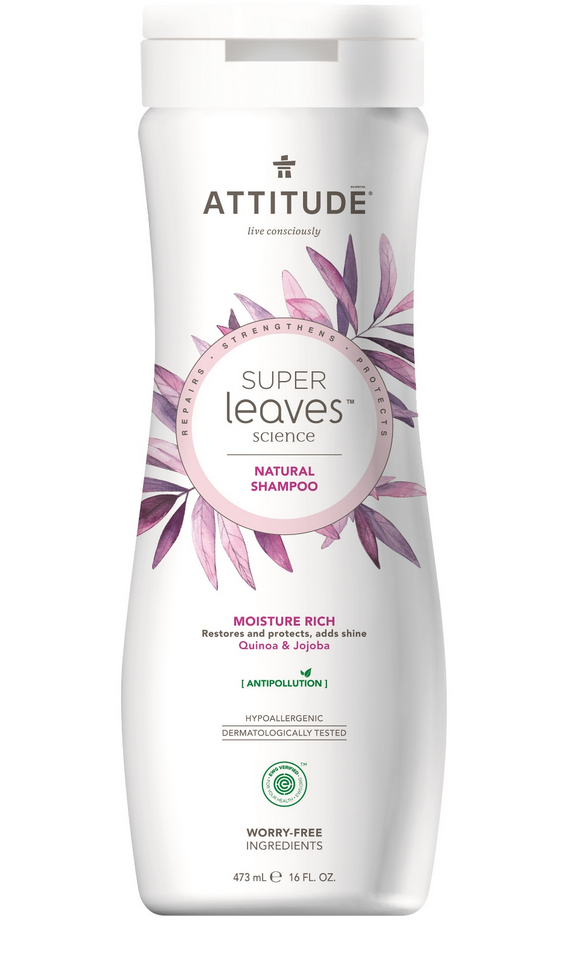 ATTITUDE Superleaves Natürliches Shampoo - intensive Feutigkeit