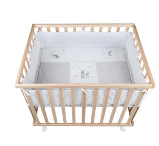 Roba Laufgitter 100x75cm natur - Fox & Bunny