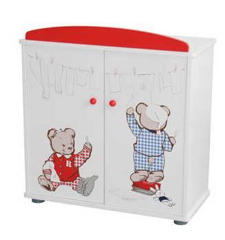 Teddy College Puppenkleiderschrank