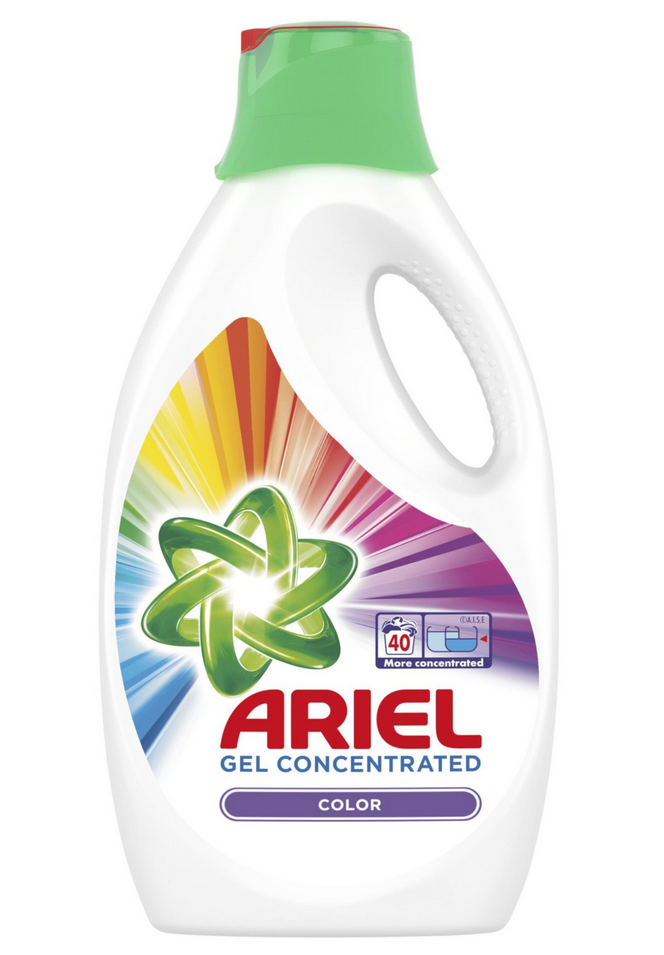 ARIEL Ariel Flüssigwaschmittel Color, 2.2 Liter, 40 Waschgänge