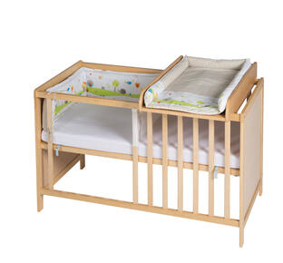 Roba Wald und Wiese Wickelplatte natur incl. Wickelauflage