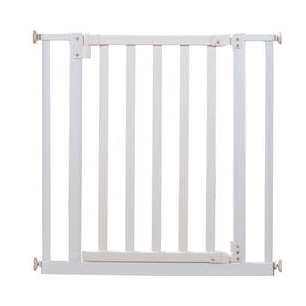 Roba Türschutzgitter weiss 77-86cm - Metall/ Holz