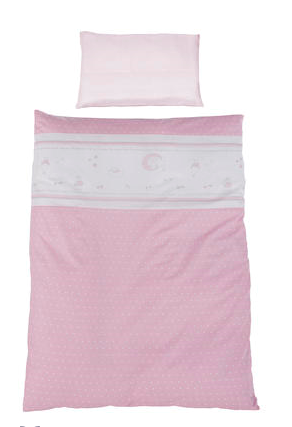 Roba Bettwäsche 2-teilig - Glücksengel rosa