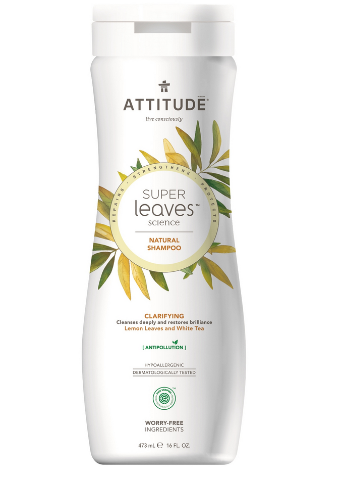 ATTITUDE Superleaves Natürliches Shampoo - tiefenreinigend