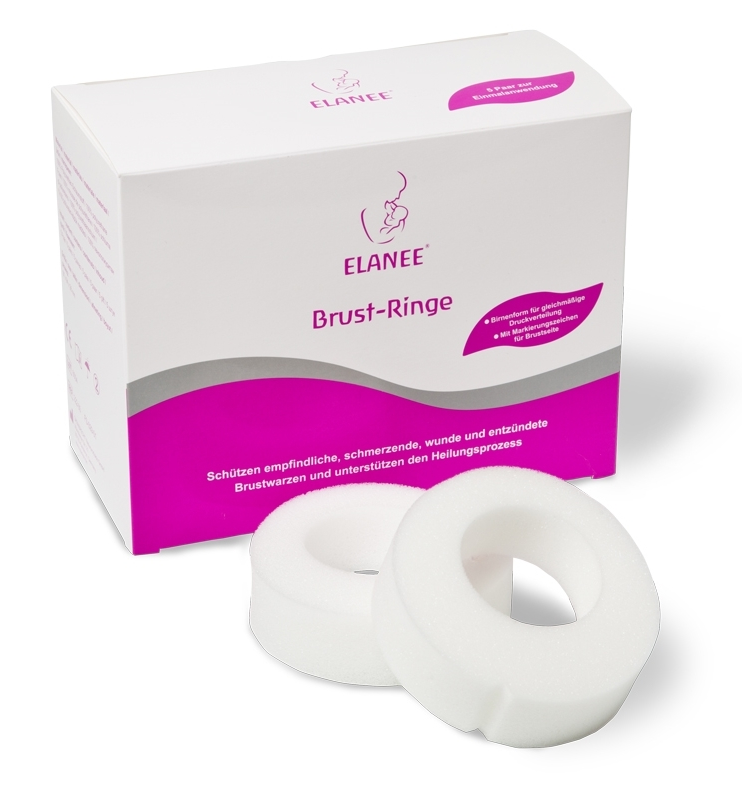 Elanee Brust-Ringe, 5 Paar
