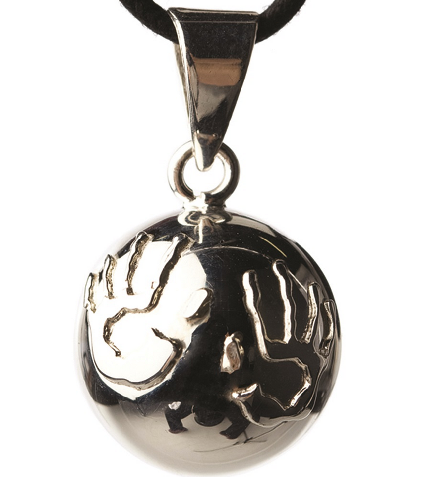 Nature & Balance Bola Beruhigungskugel, Hände silber