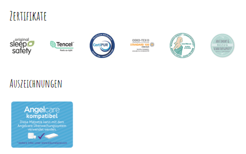 Träumeland PREMIUM Babymatratzen - WIRBELWIND