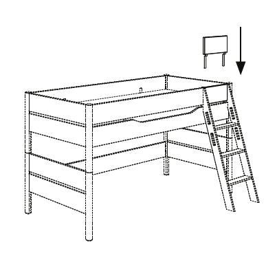 PAIDI YLVIE Sicherheits-Ergänzungen für Spiel-, Hoch- und Etagenbetten