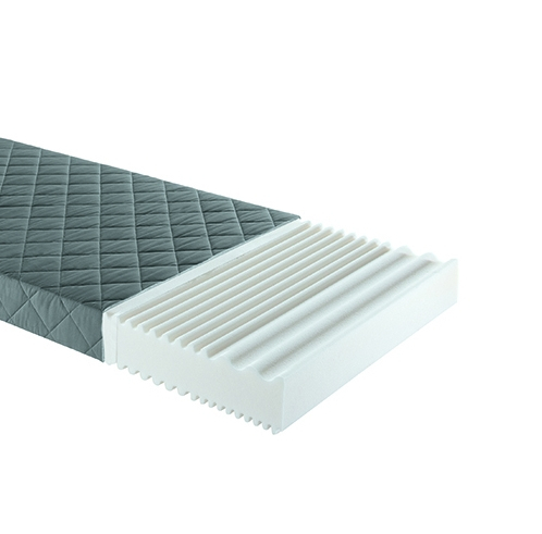 PAIDI Mehrzonen-Kaltschaum-Matratzen 200cm mit Duo-Bezug Mikrofaserstoffe