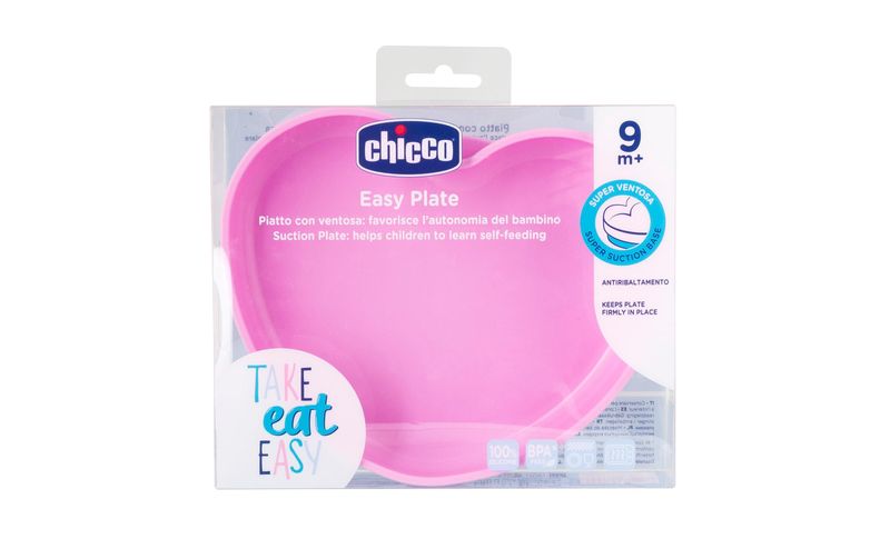 Chicco Silikonteller mit Saugfuss - 9m+