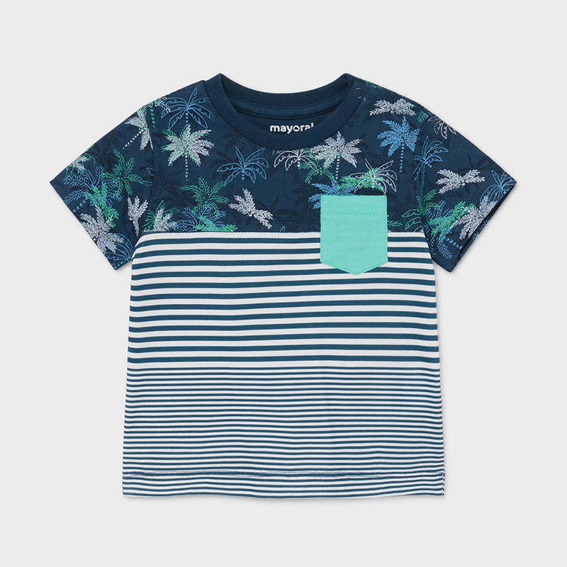 Mayoral T-Shirt Blocks Baby Jungen