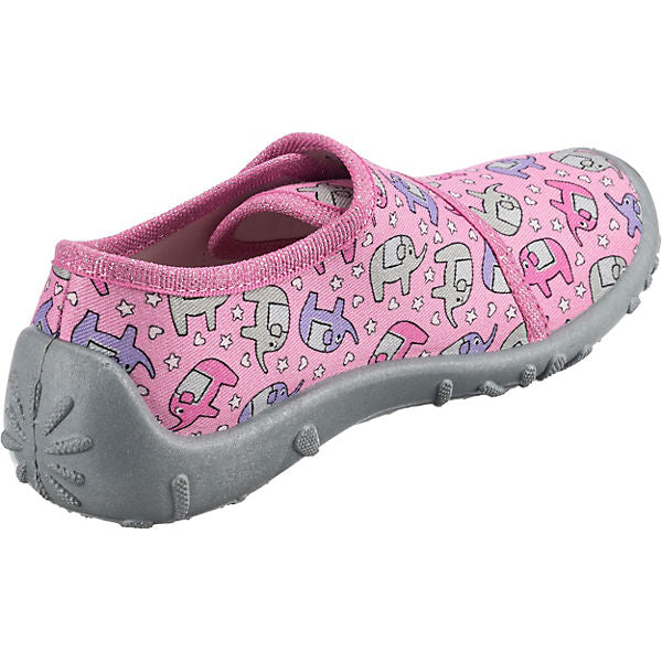 Elefanten Kinder Hausschuhe PRETTY POLINA pink