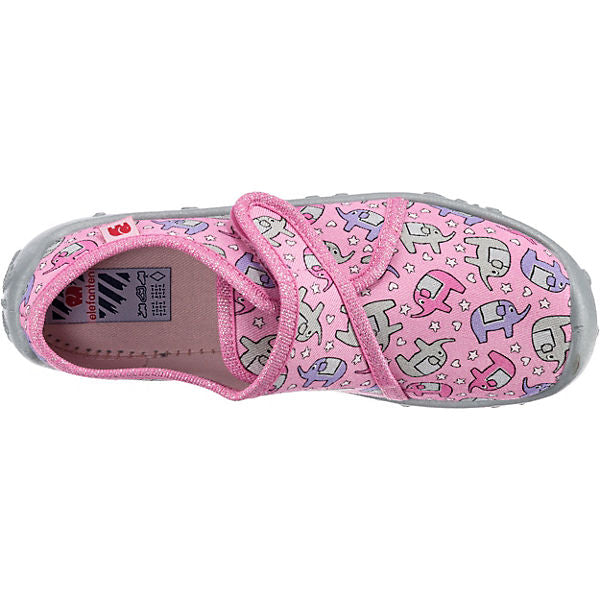 Elefanten Kinder Hausschuhe PRETTY POLINA pink