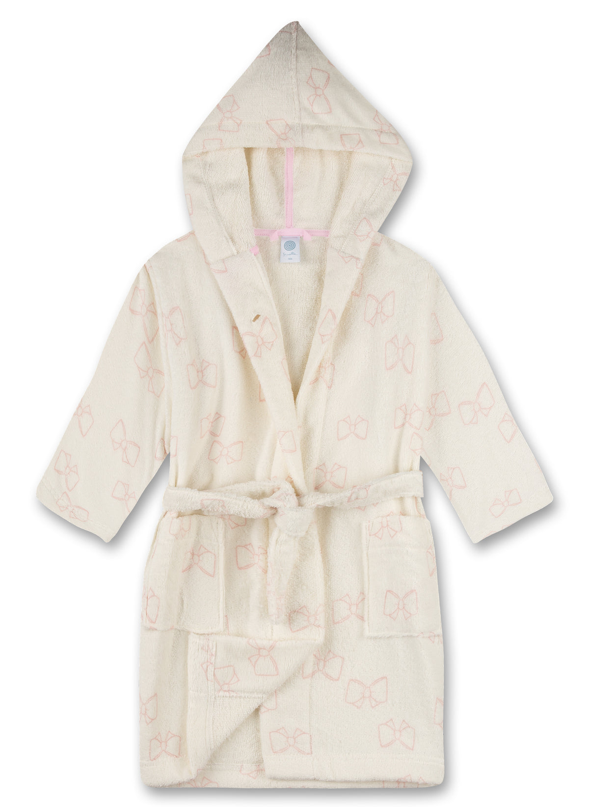 Sanetta Mädchen-Bademantel Off-White