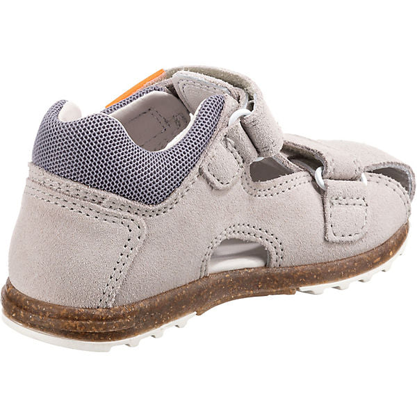 Elefanten Lauflern-Sandalen SEVEN SATCHI grau/orange