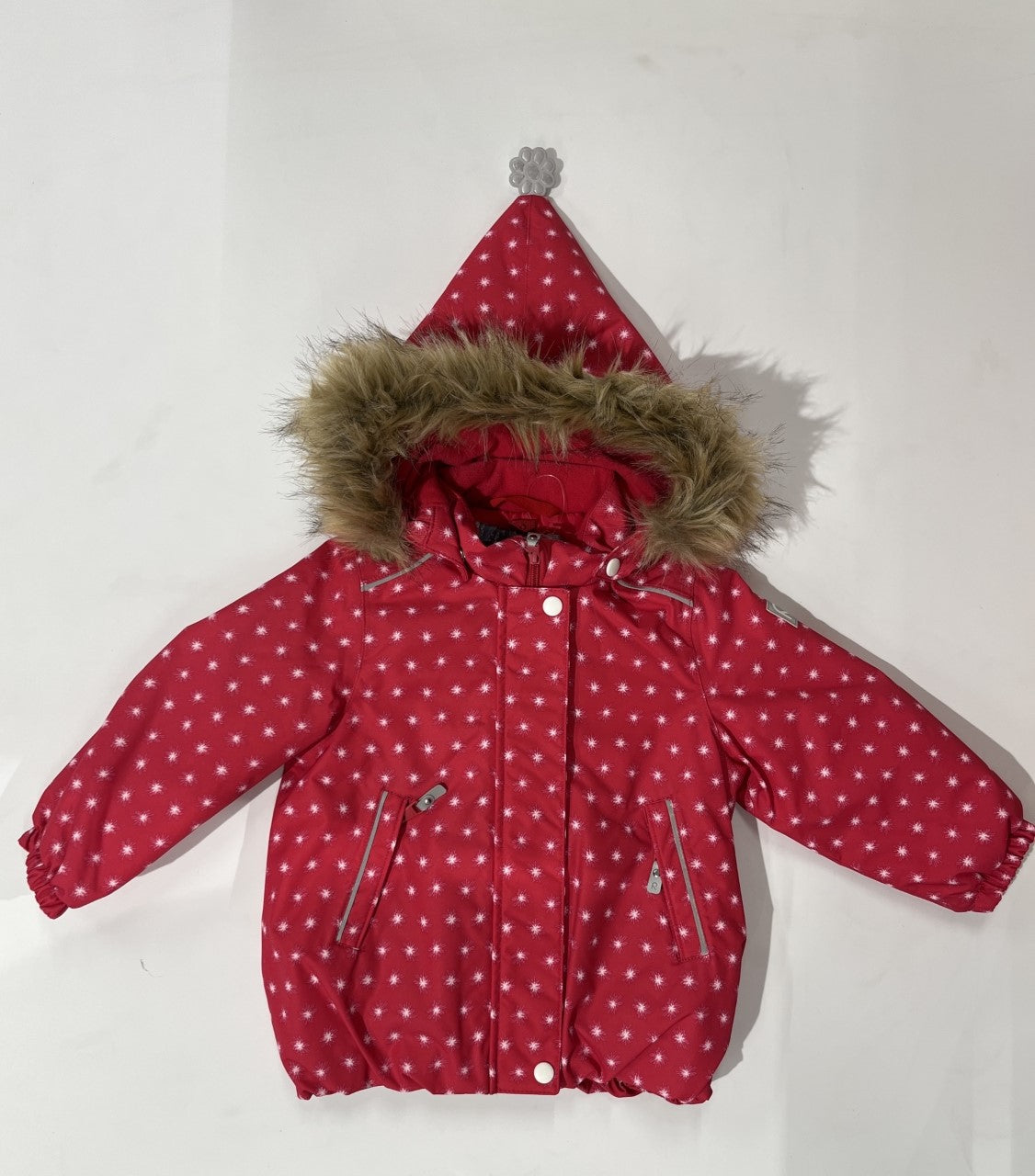 Reima Schneejacke Pihlaja berry/rosé