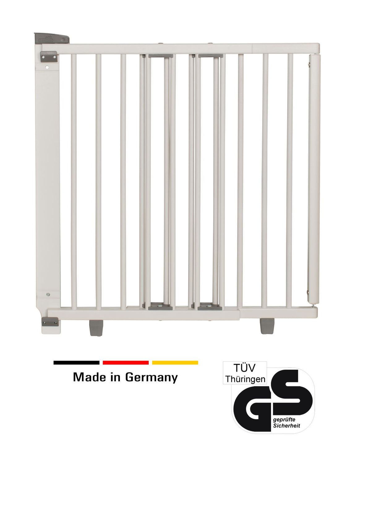 Geuther Schwenk- Türschutzgitter aus Holz 65.5-105cm