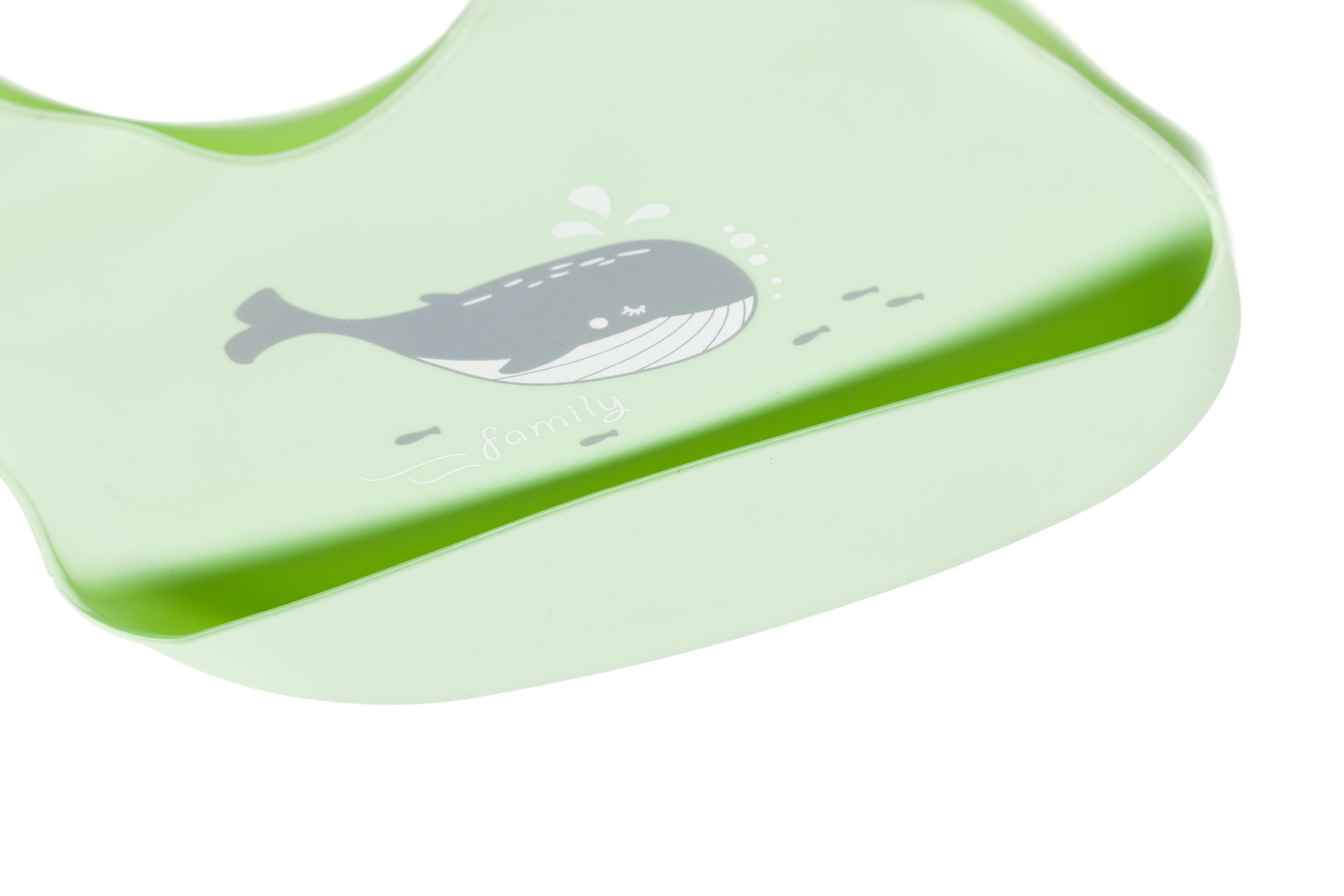 Fillikid Silikonlätzchen 2 Stk. mint & grau