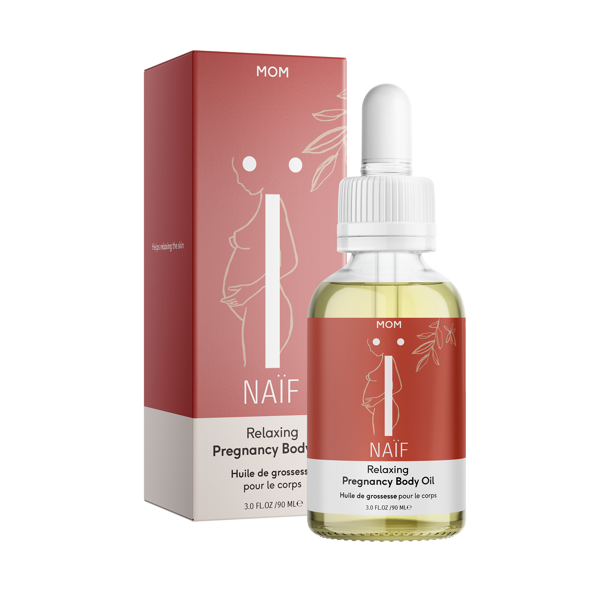 NAÏF entspannendes Schwangerschaftsöl 90 ml