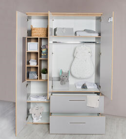 Roba Kleiderschrank 3-türig - Caro