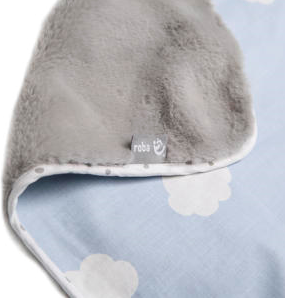 Roba Kuscheldecke - Kleine Wolke blau