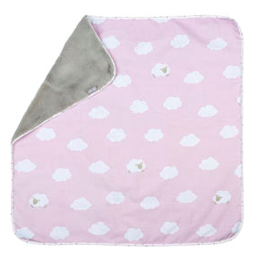 Roba Kuscheldecke - Kleine Wolke rosa