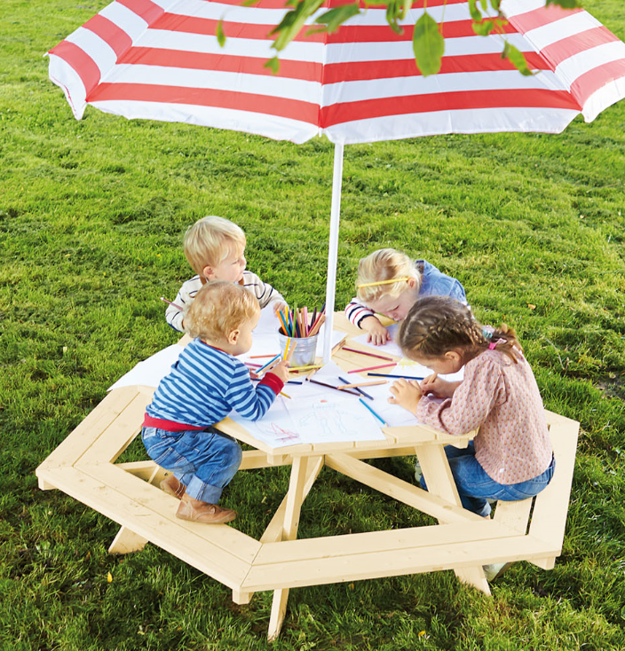 Pinolino Kindersitzgarnitur Nicki 6-Eck Lieferbar per sofort