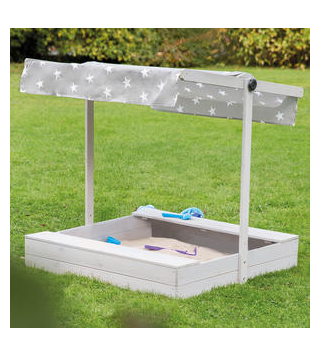 Roba Sandkasten mit Dach - Little Stars