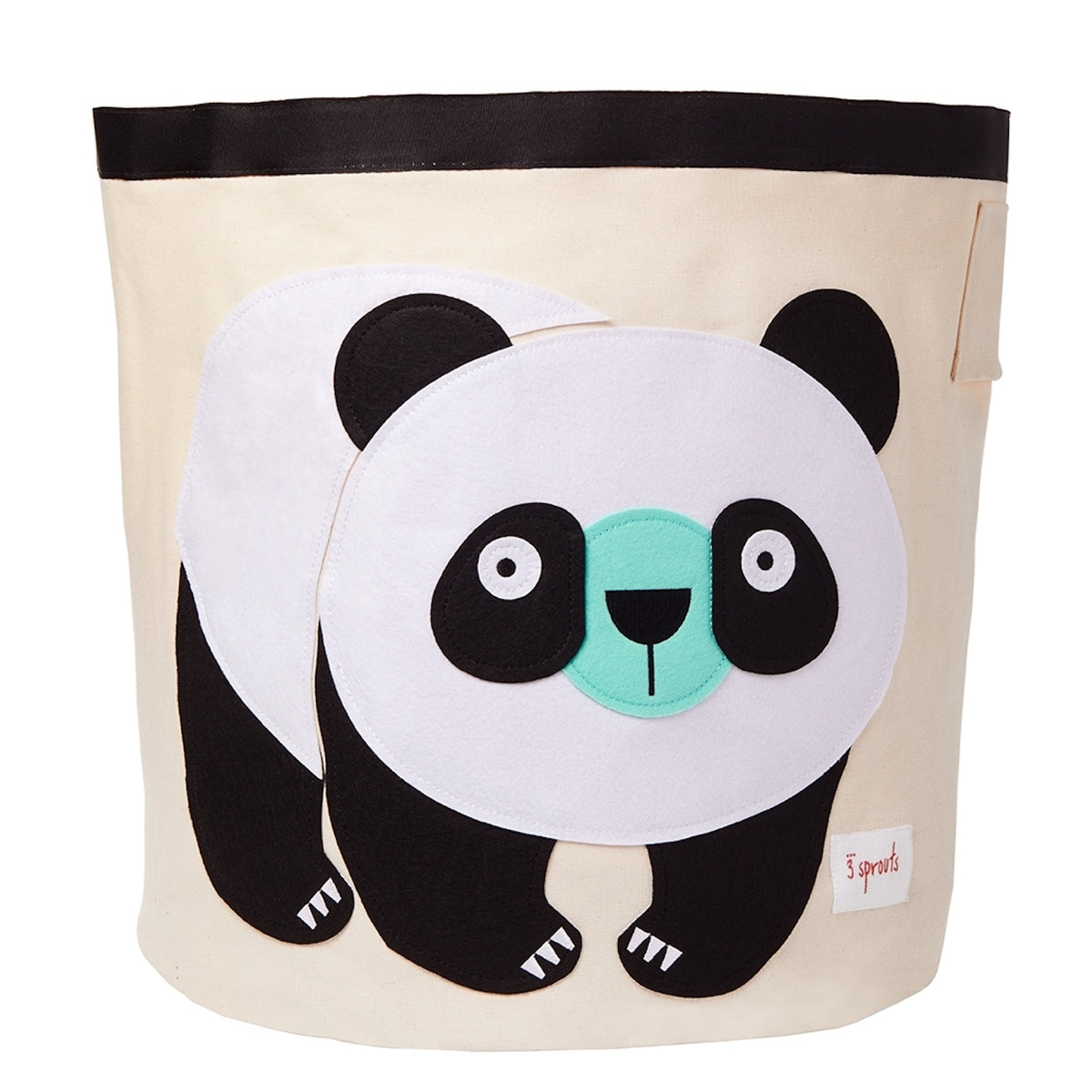 3 Sprouts Spielzeugkorb Panda