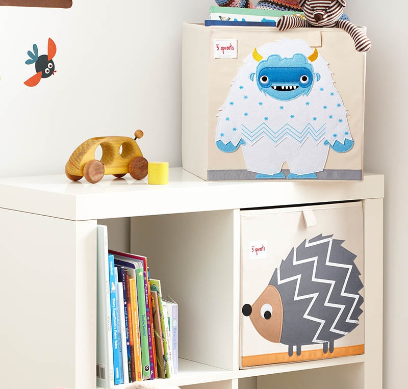 3 Sprouts Spielzeugbox Yeti