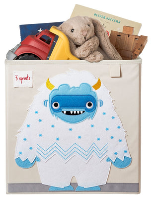 3 Sprouts Spielzeugbox Yeti