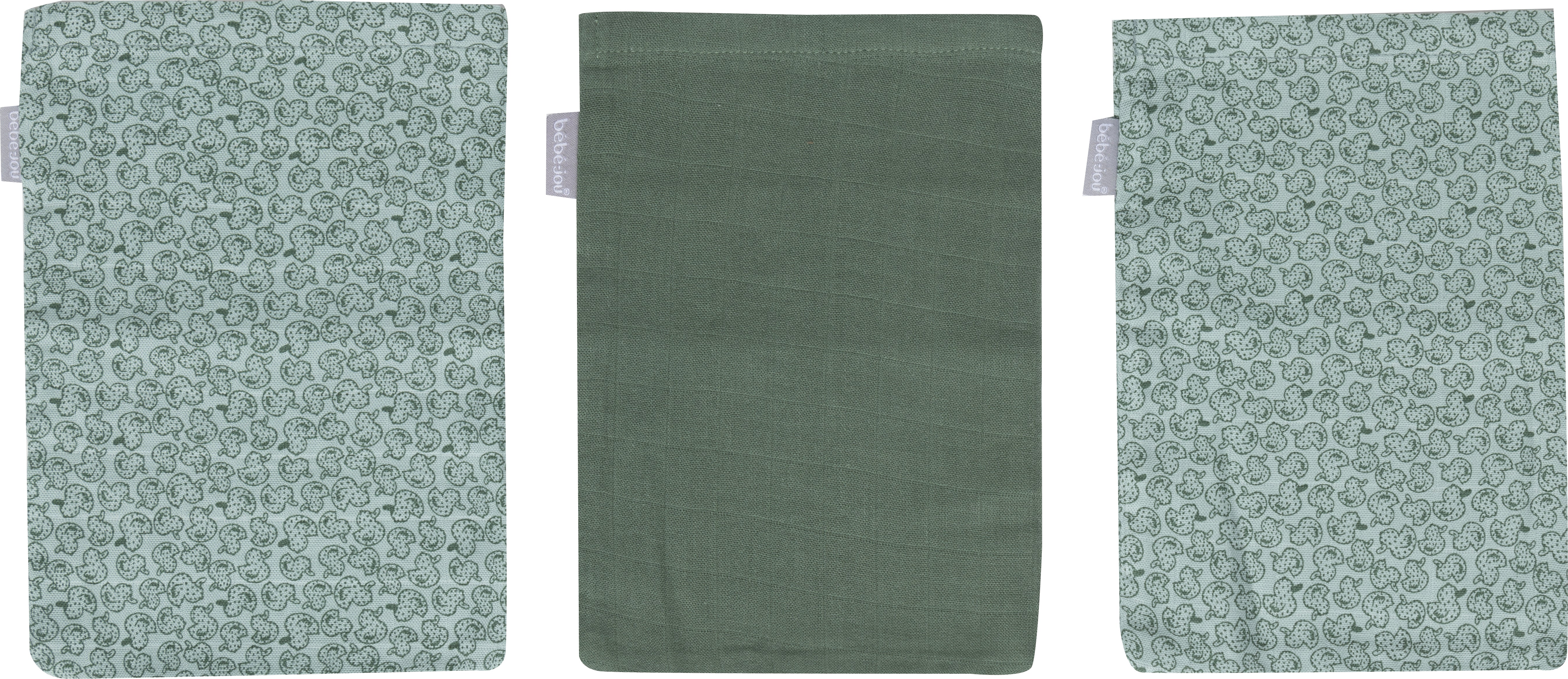 Bebejou Muslin Waschhandschuh 3 Stk.