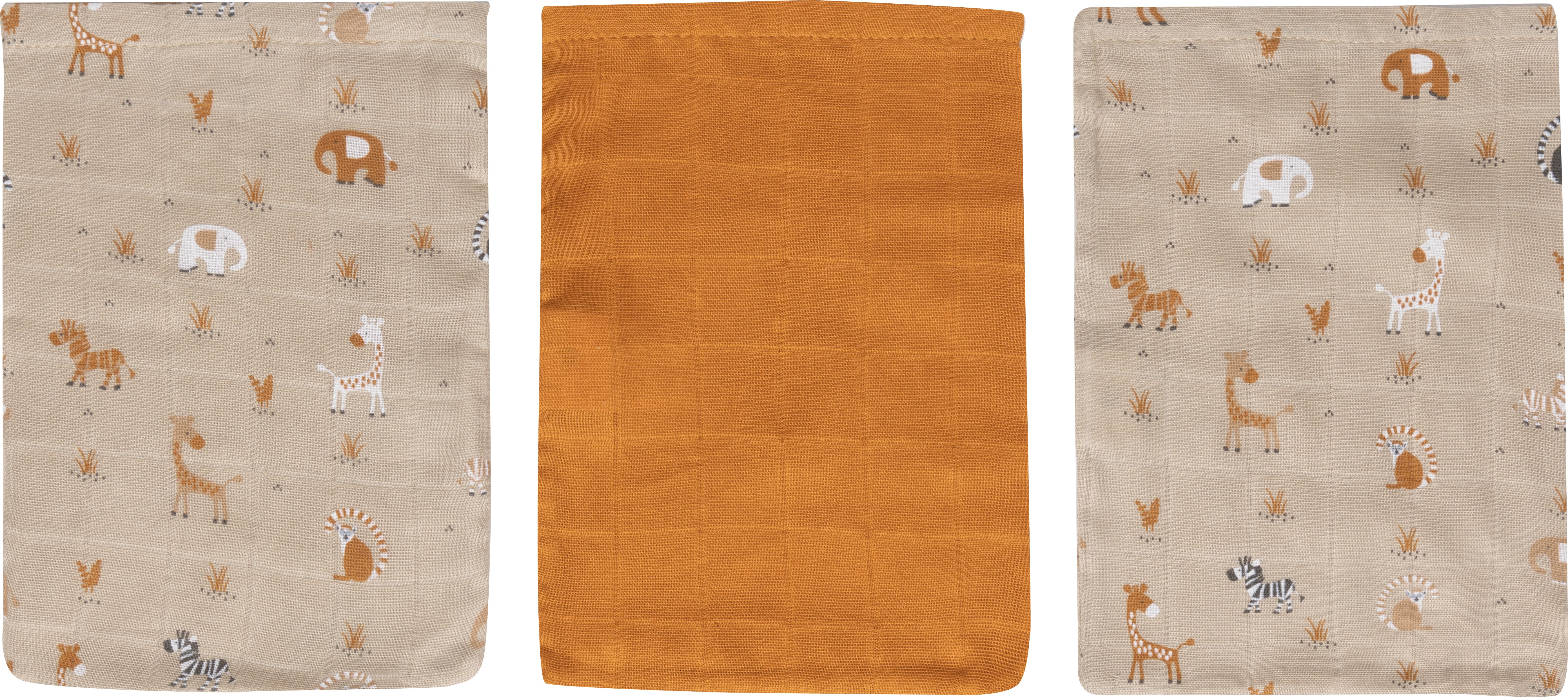 Bebejou Muslin Waschhandschuh 3 Stk.