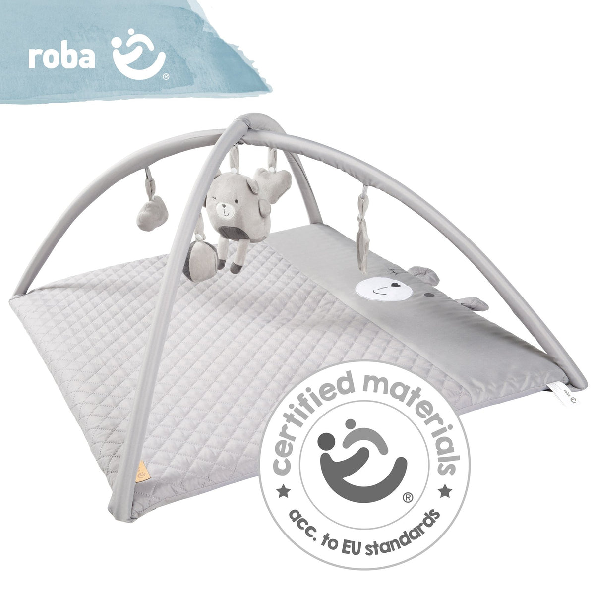 Roba Krabbeldecke mit Spielbogen „roba style“